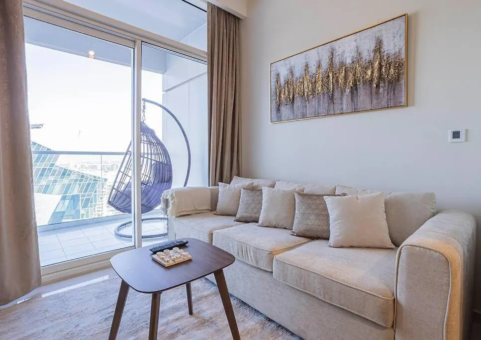 Axinite - Brand New! Warm Cozy 1 Bed High Floor Downtown Dubai Canal View Apartment